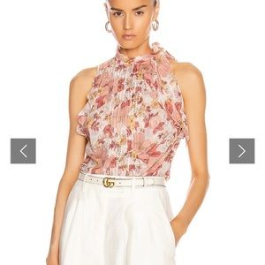 Veronica beard Floral Dali top